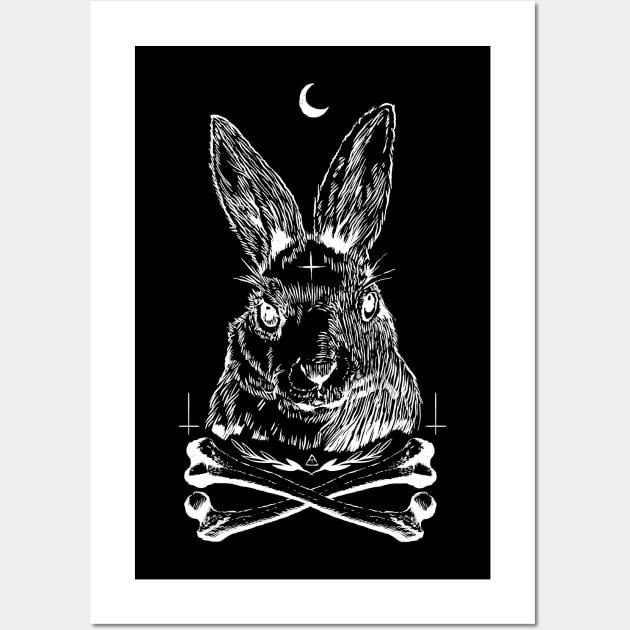 Dark Rabbit Wall Art by LadyMorgan